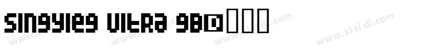 SingyiEG UItra GB字体转换